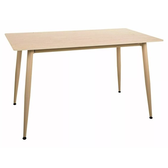 Stół RION 130x70cm Beż Mat/Kaszmir