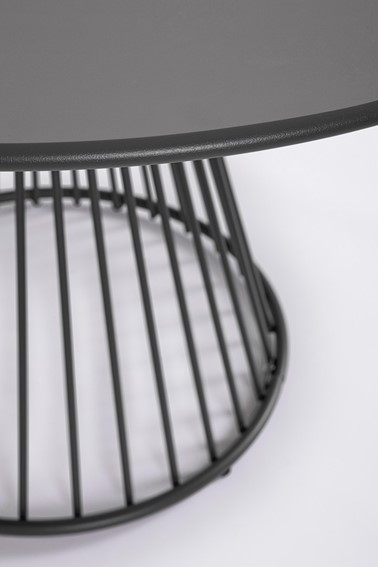 Stolik Ogrodowy AUSTIN Fi120cm Szary