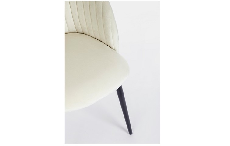 Krzesło QUEEN VELVET Biały