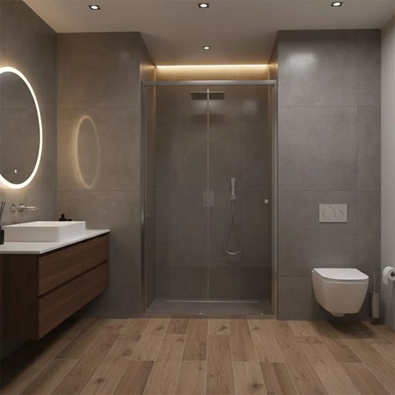 Drzwi Prysznicowe PRIMO SLIDE 100 Chrom