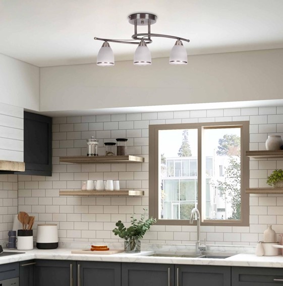 Lampa Sufitowa SAMIRA K-JSL-8090/3 AB Patyna