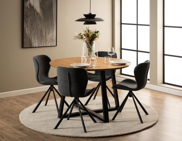 Krzesło Obrotowe BATILDA Monza 130 Antracytowy