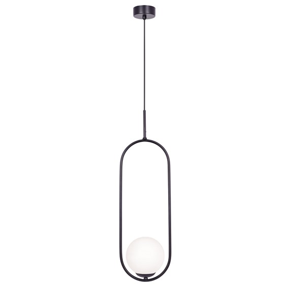 Lampa Wisząca PARVA K-5100 Czarny/Biały