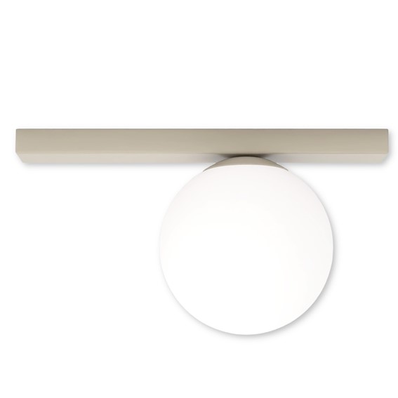 Lampa Sufitowa FIT 1 Beżowy/Opal