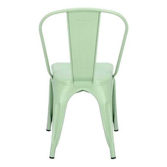 Krzesło PARIS Inspirowane Tolix Zielony