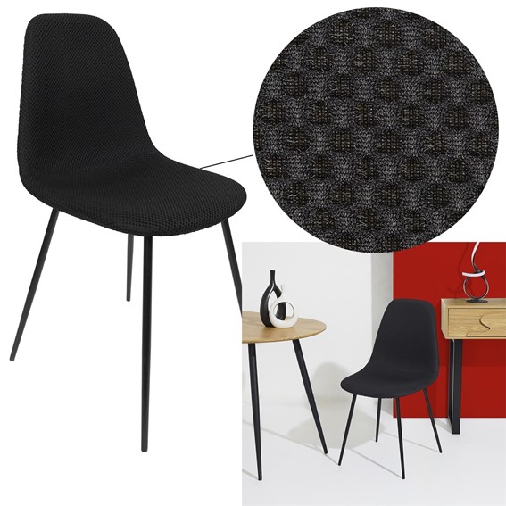 Krzesło PORI Czarny