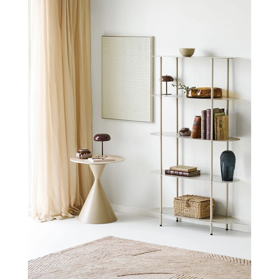 Regał RIETI 90cm Beżowy