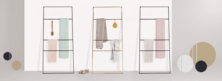 Wieszak Łazienkowy Lemi Bath 80 Złoty