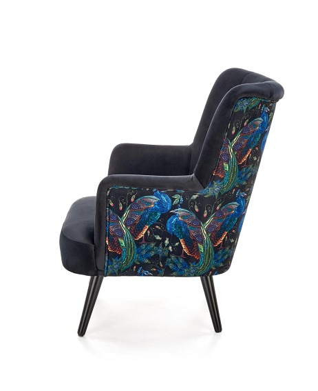 Fotel Wypoczynkowy PAGONI Czarny