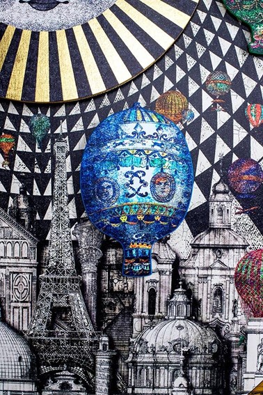 Obraz BALLOONS 160x260 cm