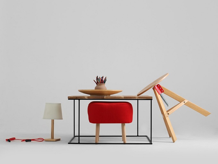 Stół kawowy WALT SOLID WOOD 80