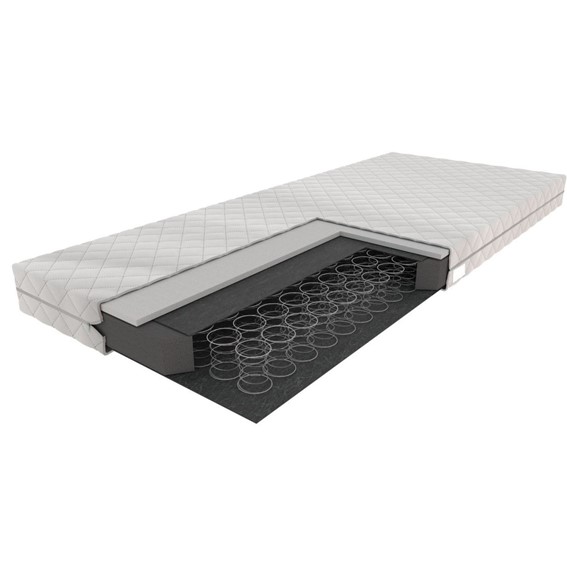 Materac Bonellowy 140x200 Biały