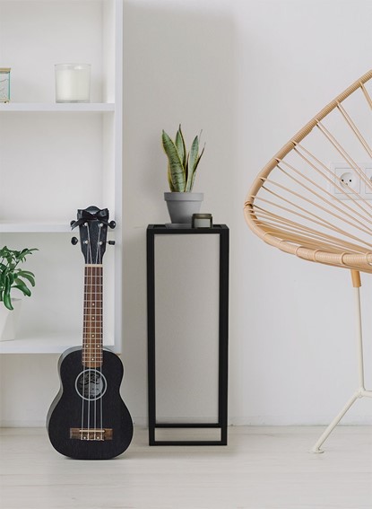 Kwietnik KAJA HOME KS-08 ECO L Czarny