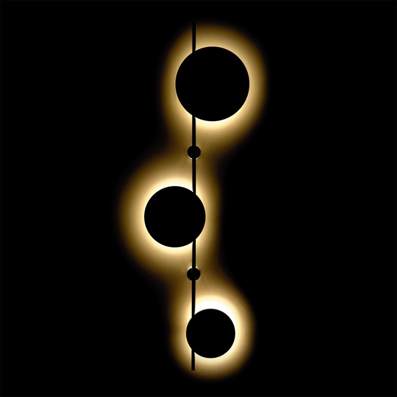 Kinkiet REGA K-4639 Czarny