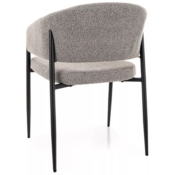 Krzesło AKITA Szary/Czarny Mat