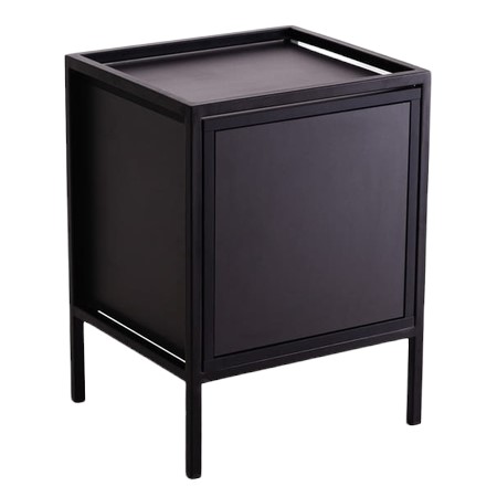 Regał SKAP BLACK 1R1 DOOR Czarny