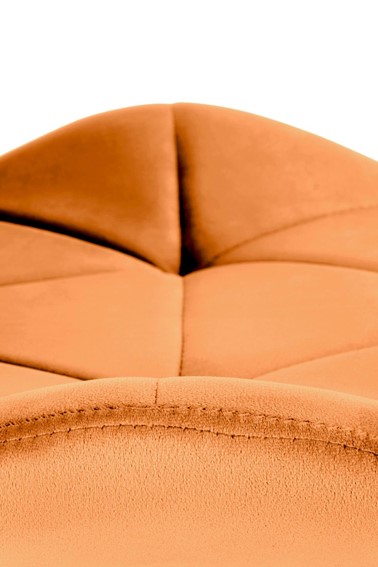 Krzesło K453 Czarny/Cynamonowy