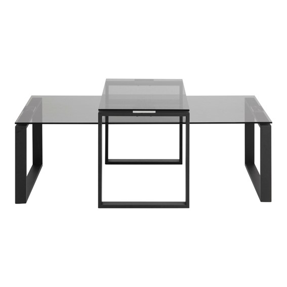 Zestaw 2 Stolików Kawowych KATRINE Dymione