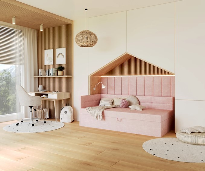 Łóżko Tapicerowane BILLY TRINITY 120x200