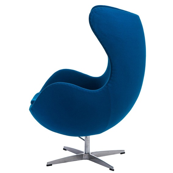 Fotel Jajo 66x78x106 Niebieski Kaszmir Premium 23