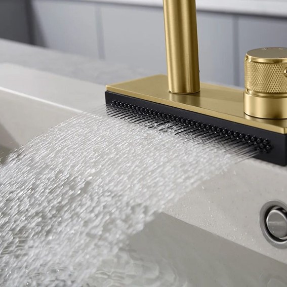 Bateria Kuchenna CONOR Złoty Szczotkowany