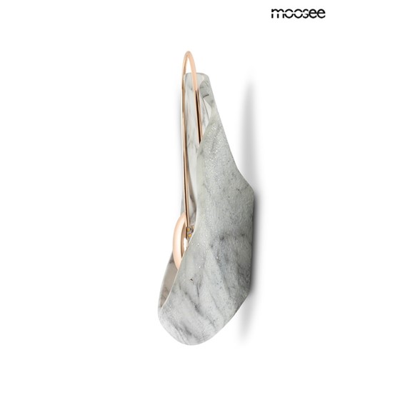 Lampa Ścienna ROCK Złoty/Biały