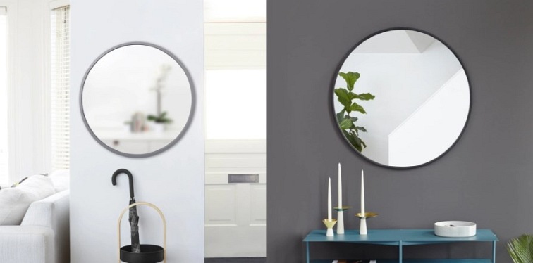 Lustro Wiszące HUB 94 Czarny