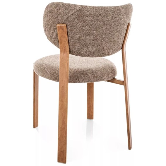 Krzesło RIN D Cappuccino/Dąb