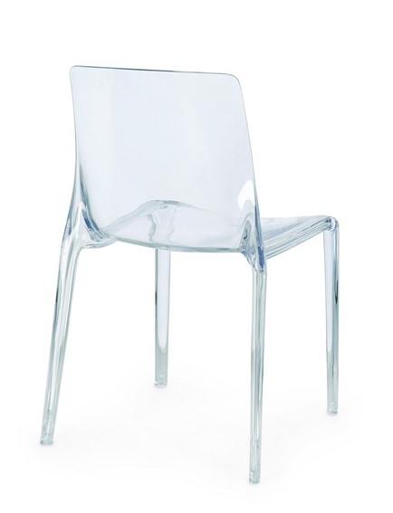 Krzesło Ogrodowe ADELE Transparentny