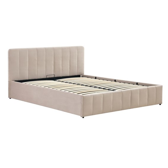 Łóżko Tapicerowane LT3-FX 160x200 Beżowy