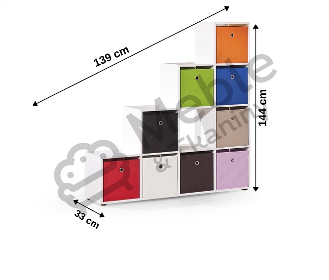 CABOTO regał biały