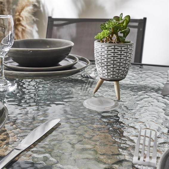 Stół FORMENTERA 110x75cm Szary