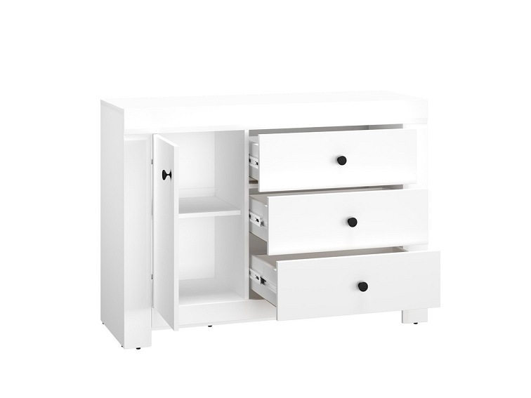 Komoda Lahti 10 42x117x85 Biały Alpejski