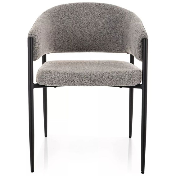 Krzesło AKITA Szary/Czarny Mat