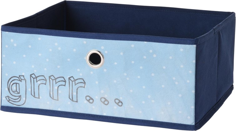 Szafka OLAND Dziecięca z 2 Szufladami Niebieski