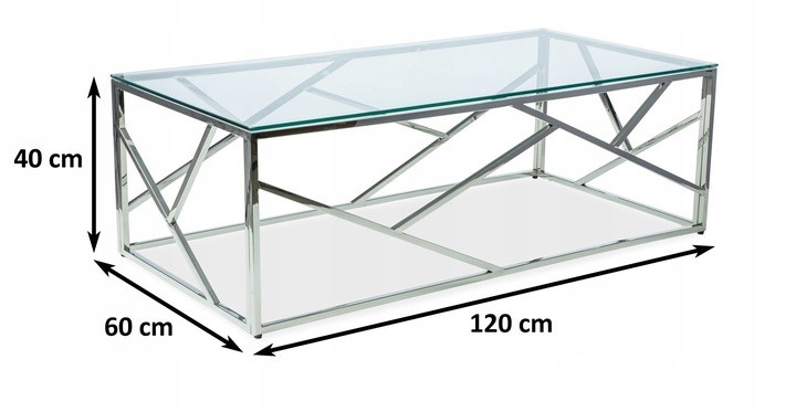 Ława ESCADA A Srebrny