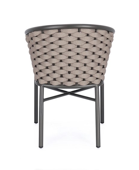 Krzesło Ogrodowe MARGALIDA Beżowy/Antracyt