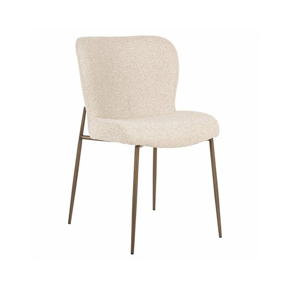 Zestaw 2 Krzeseł ODARBY Beżowy