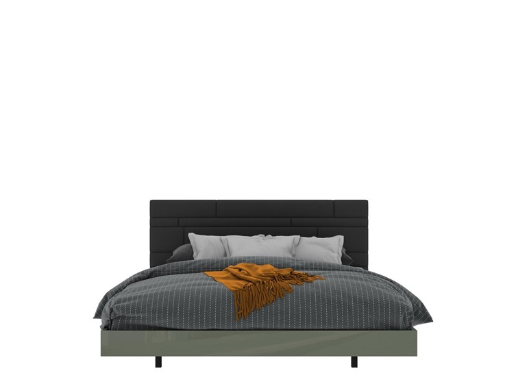 Łóżko Tapicerowane ROSE HILL RH09 180x200 Zielony/Szary