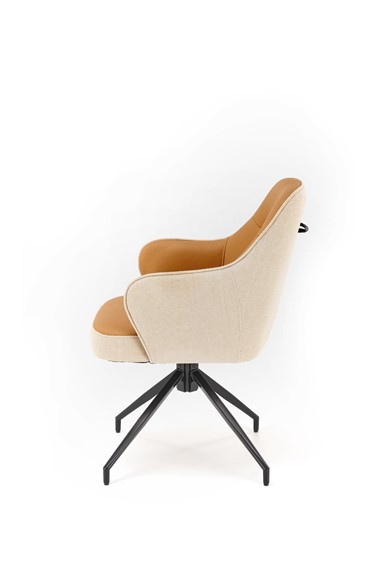 Krzesło K527 Beżowy/Brązowy