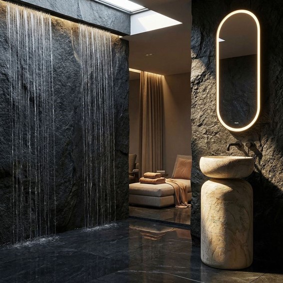 Umywalka Wolnostojąca CHERI Beżowy