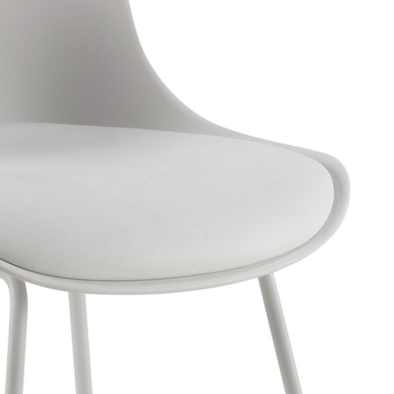 Stołek Barowy TINA Biały