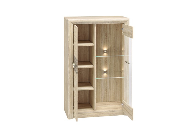 Witryna CASTEL 06/S Sonoma/Truflowy