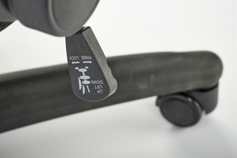 Fotel Gabinetowy BLOOM Czarny/Różowy