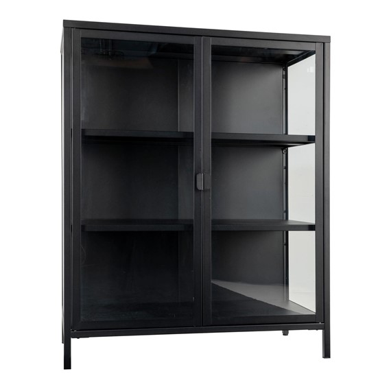 Witryna BRISBANE 80cm Czarny