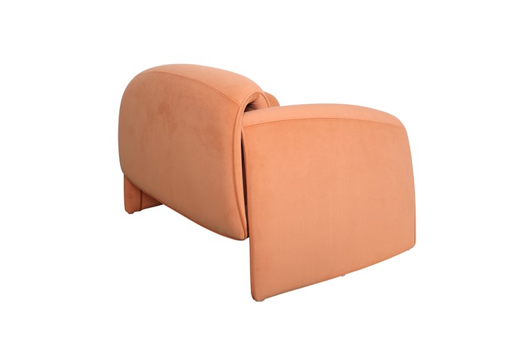 Fotel NUA N78-30 Pomarańczowy