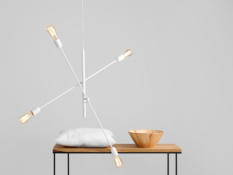 Lampa Wisząca Twigo 4 100x250 Biały