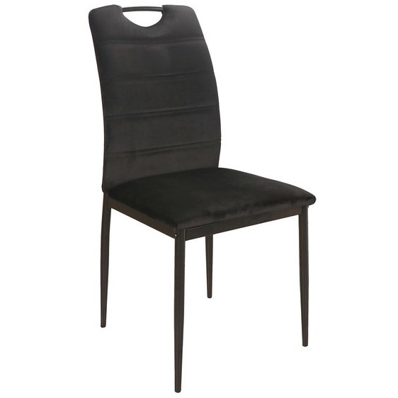 Krzesło RIP Velvet Czarny/Czarny