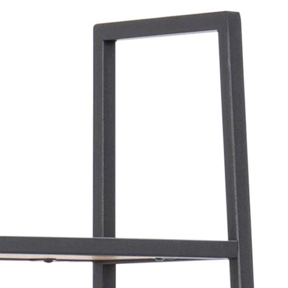 Regał SEAFORD XIII Dąb/Czarny