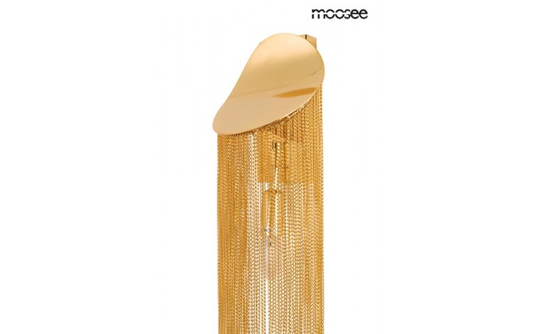 Lampa Ścienna LAMBADA Złoty